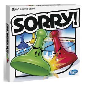 Sorry! New Sealed Hasbro  Bilingual New Sealed HasbroEdition Game For Age 6+